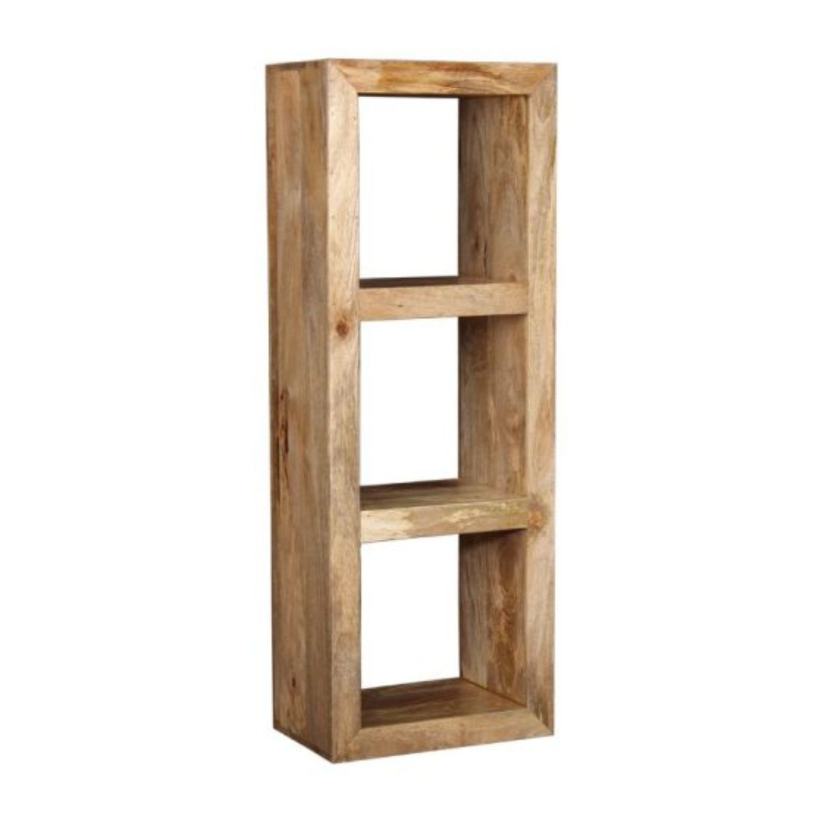 Trade Furniture Mango Wood 50cm Triple Storage Cube