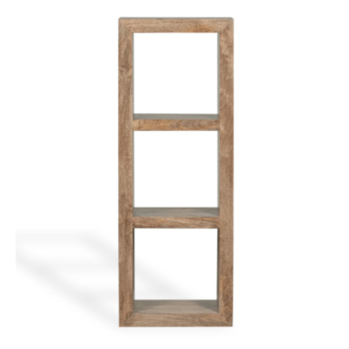Trade Furniture Mango Wood 50cm Triple Storage Cube