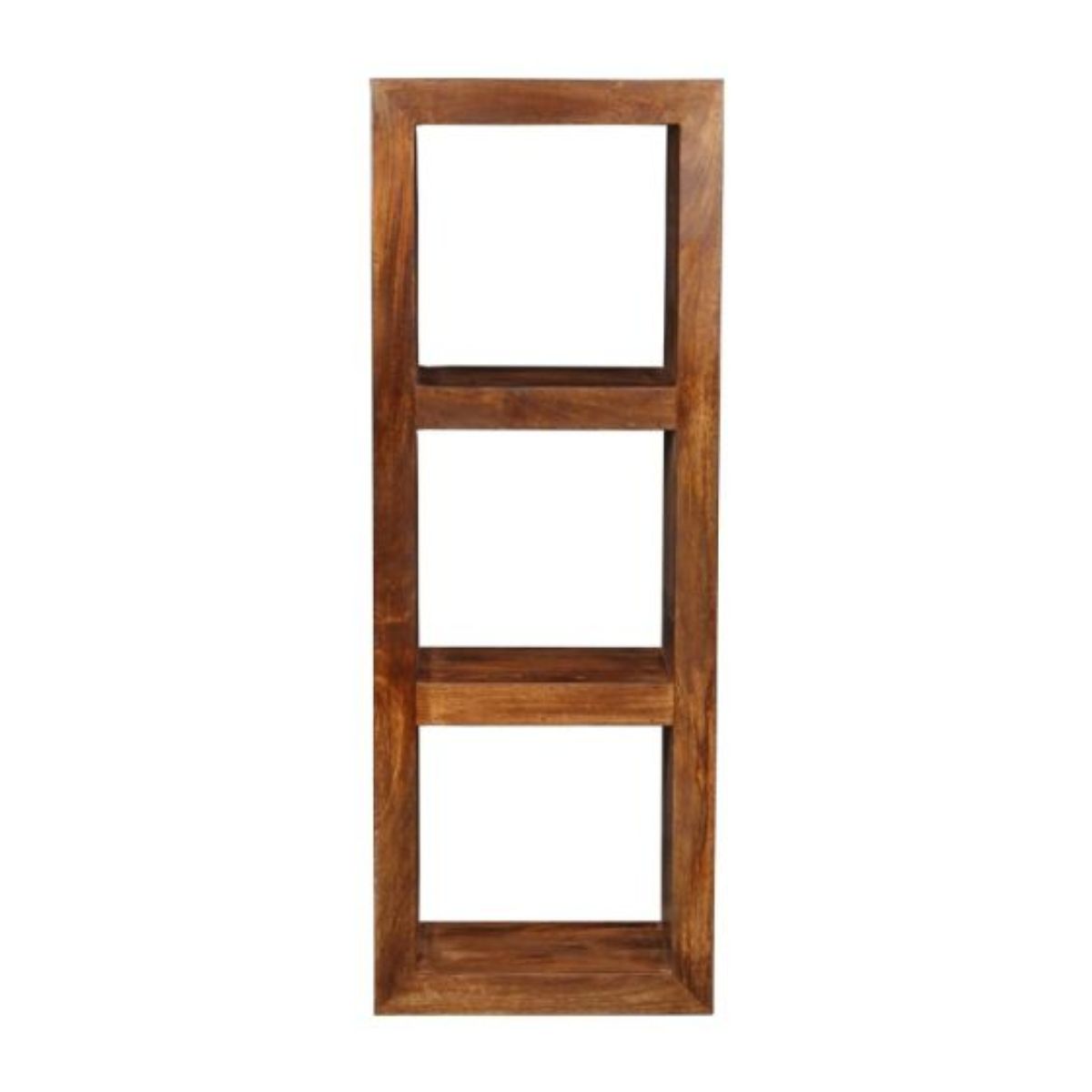 Trade Furniture Mango Wood 50cm Triple Storage Cube