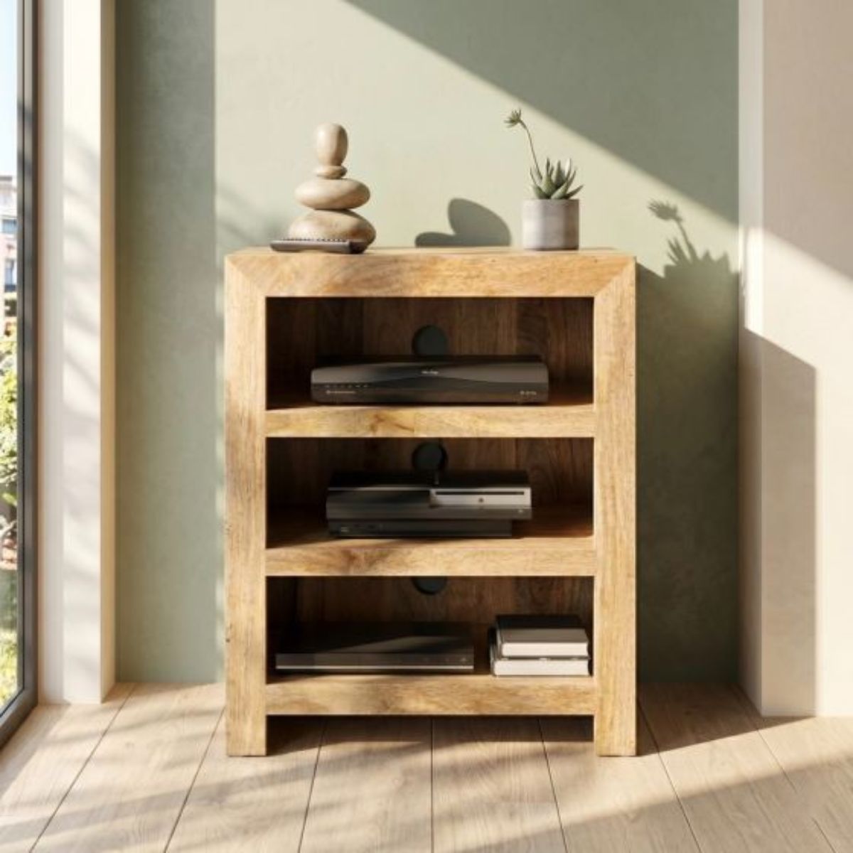 Trade Furniture Mango Wood 60cm Hi-fi Unit
