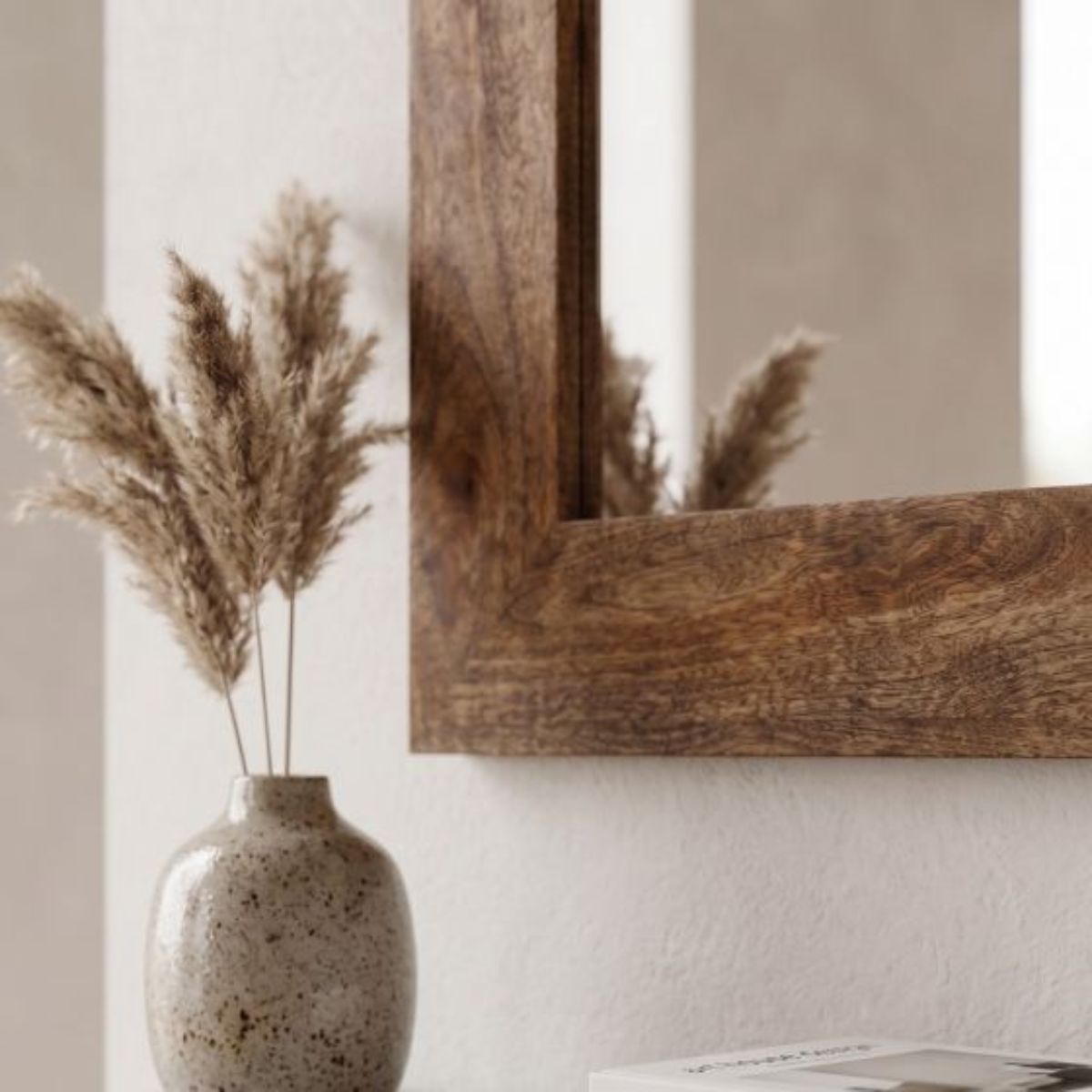 Trade Furniture Mango Wood 60cm Medium Mirror