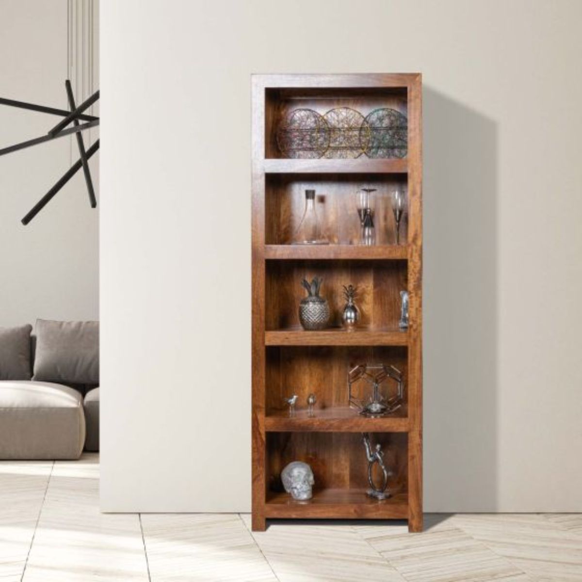 Trade Furniture Mango Wood 76cm Tall Shelves