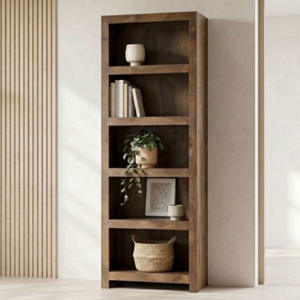 Trade Furniture Mango Wood 76cm Tall Shelves