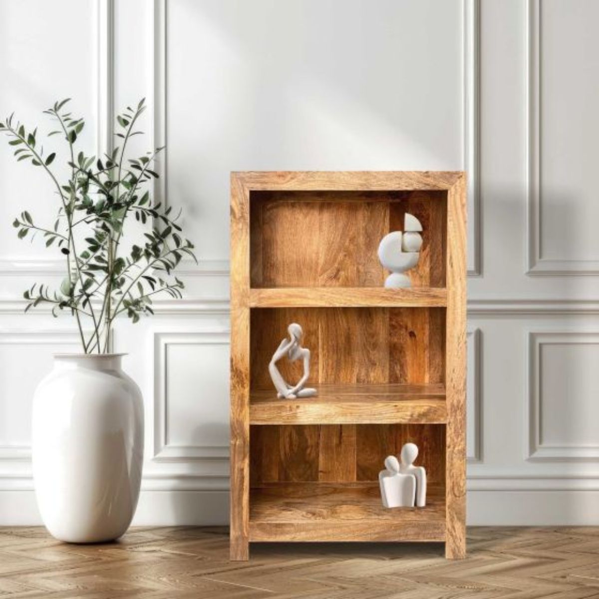 Trade Furniture Mango Wood 77cm Bookcase