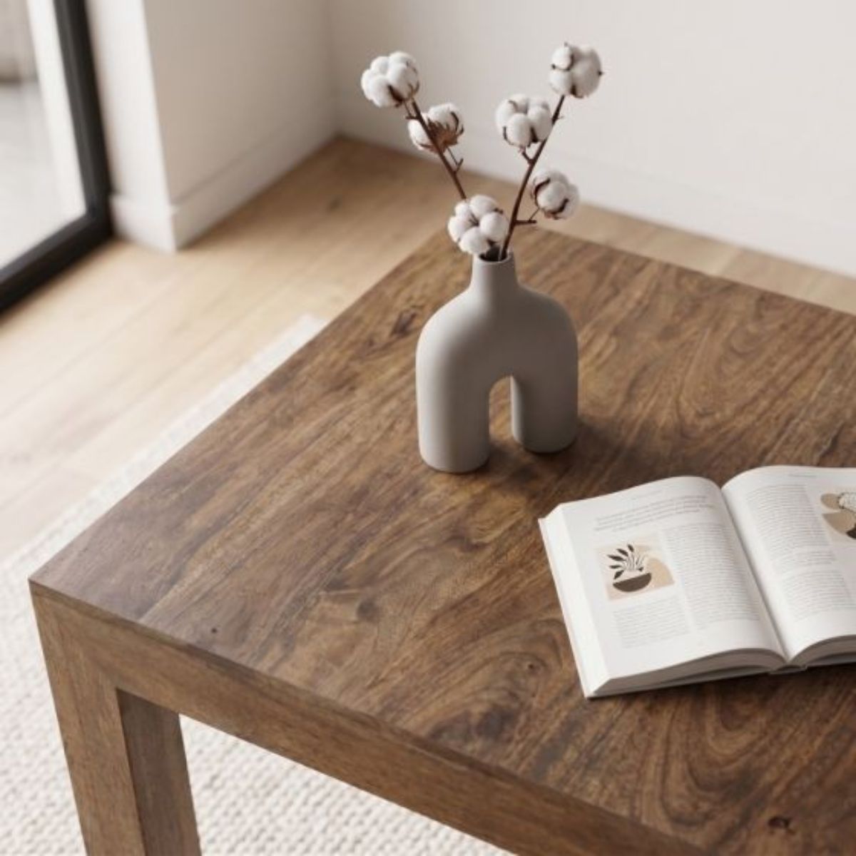 Trade Furniture Mango Wood 80cm Dining Table