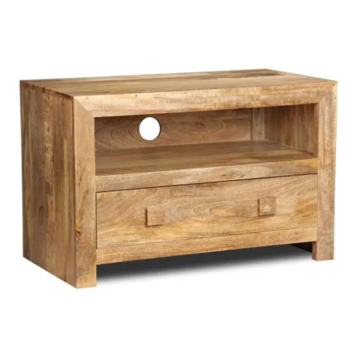 Trade Furniture Mango Wood 85cm 1 Drawer TV Unit