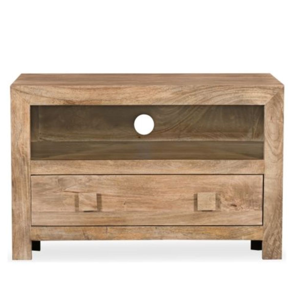 Trade Furniture Mango Wood 85cm 1 Drawer TV Unit