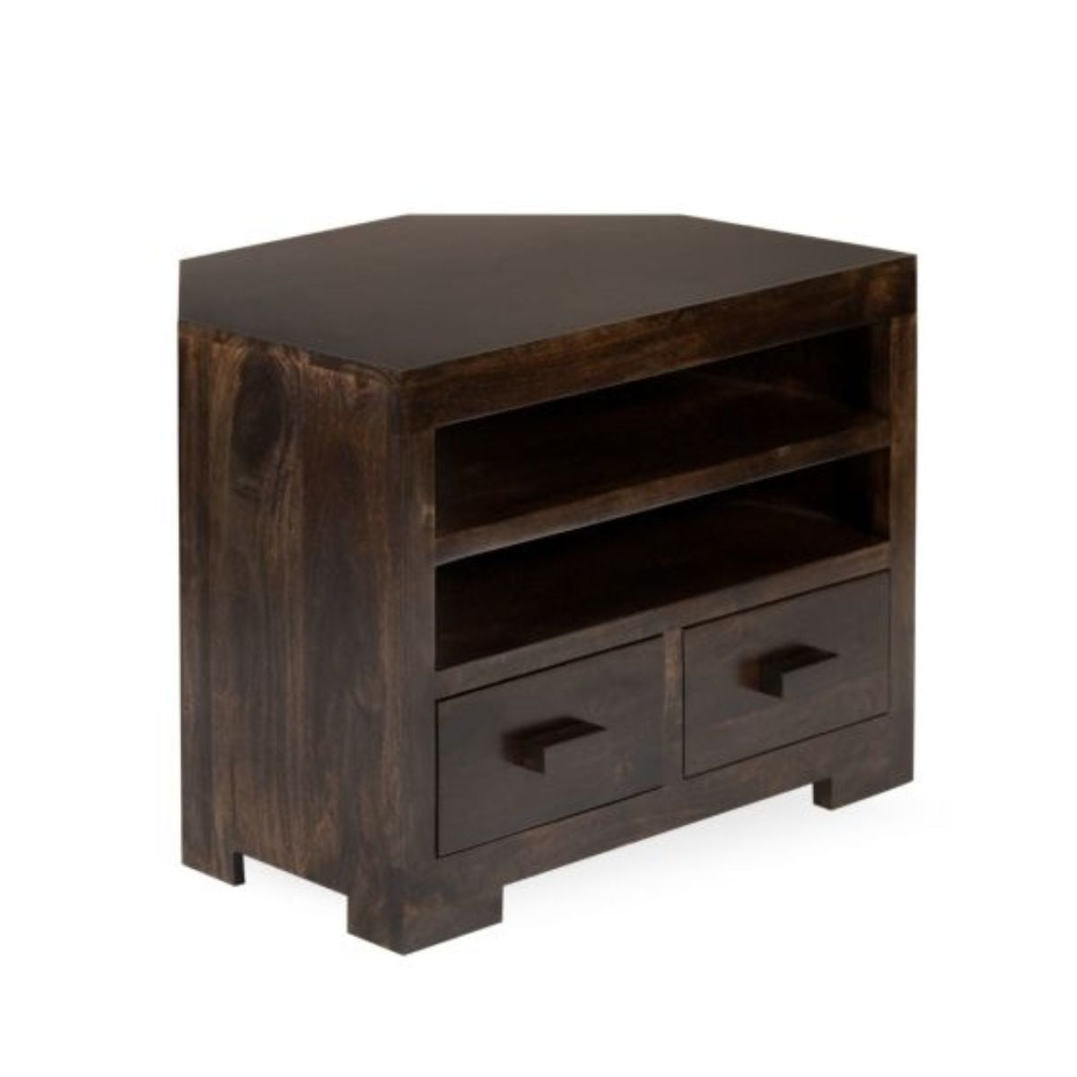 Trade Furniture Mango Wood 85cm Corner TV Unit