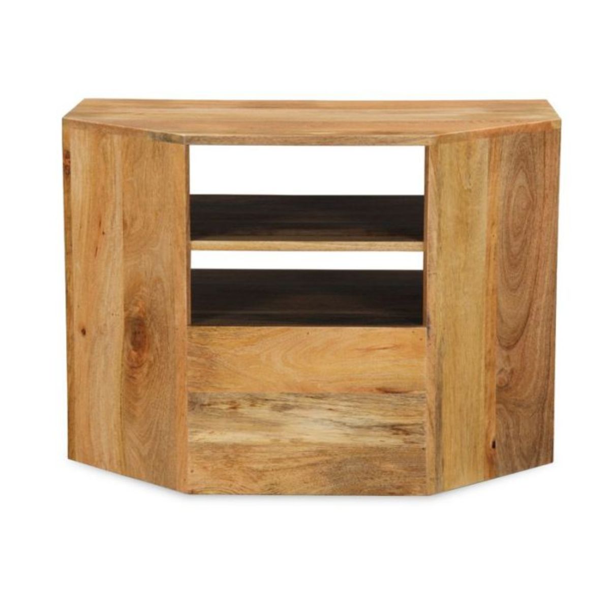 Trade Furniture Mango Wood 85cm Corner TV Unit
