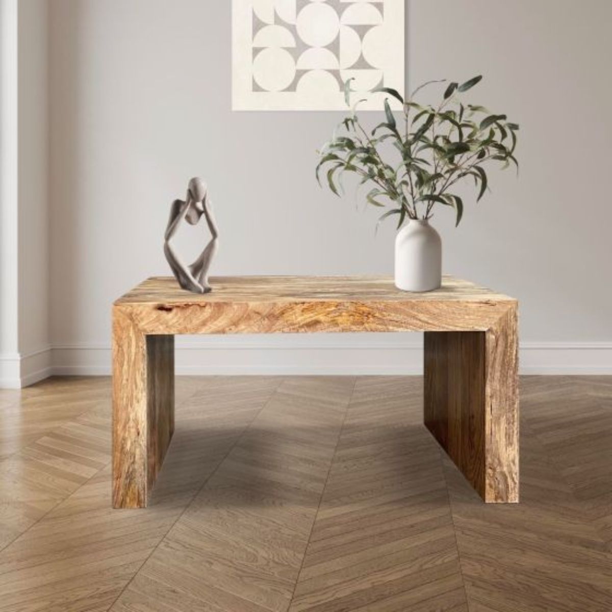 Trade Furniture Mango Wood 85cm Open Coffee Table