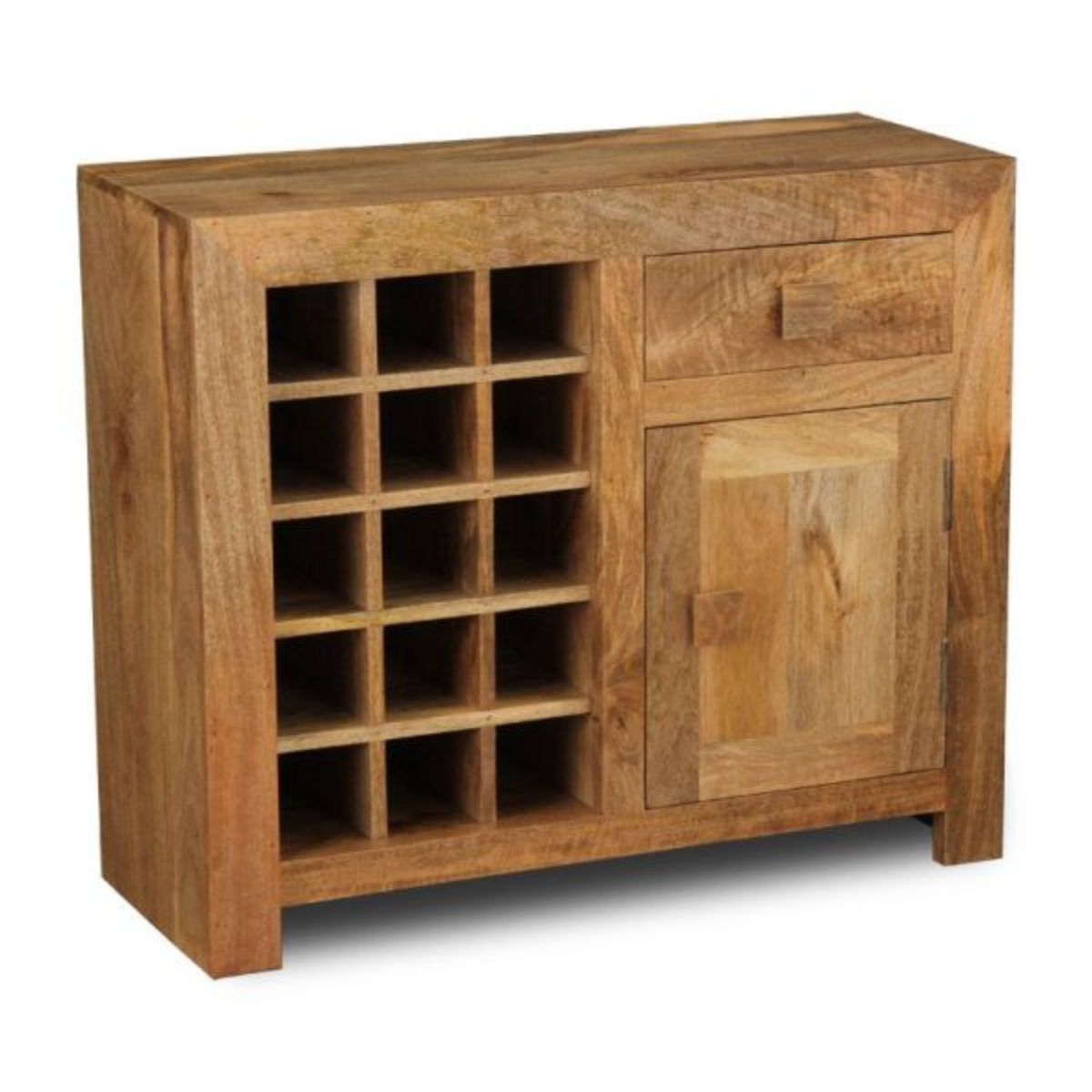 Trade Furniture Mango Wood 89cm Wine Rack