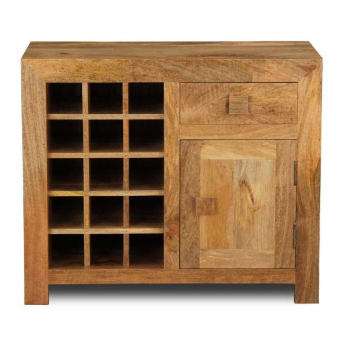 Trade Furniture Mango Wood 89cm Wine Rack