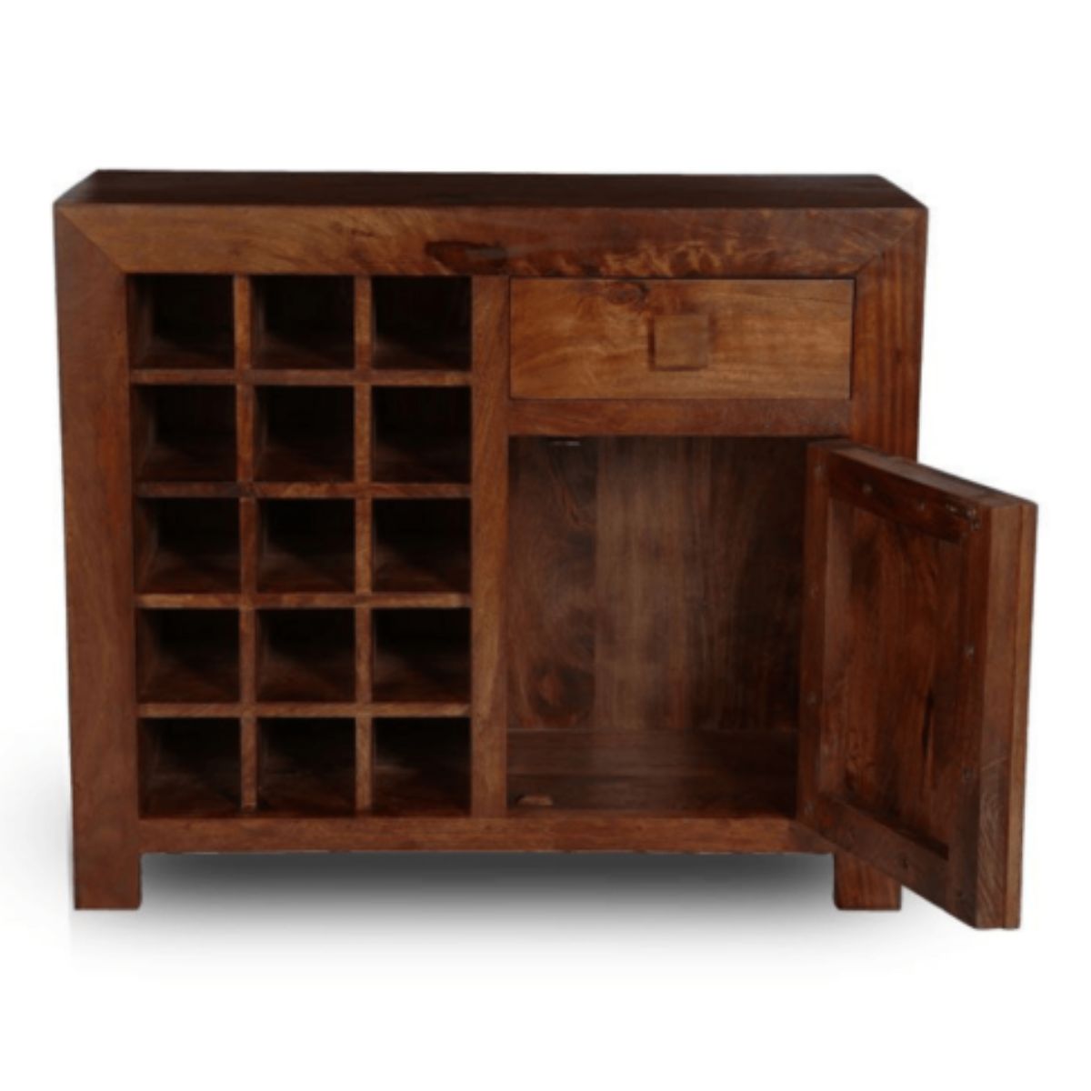 Trade Furniture Mango Wood 89cm Wine Rack