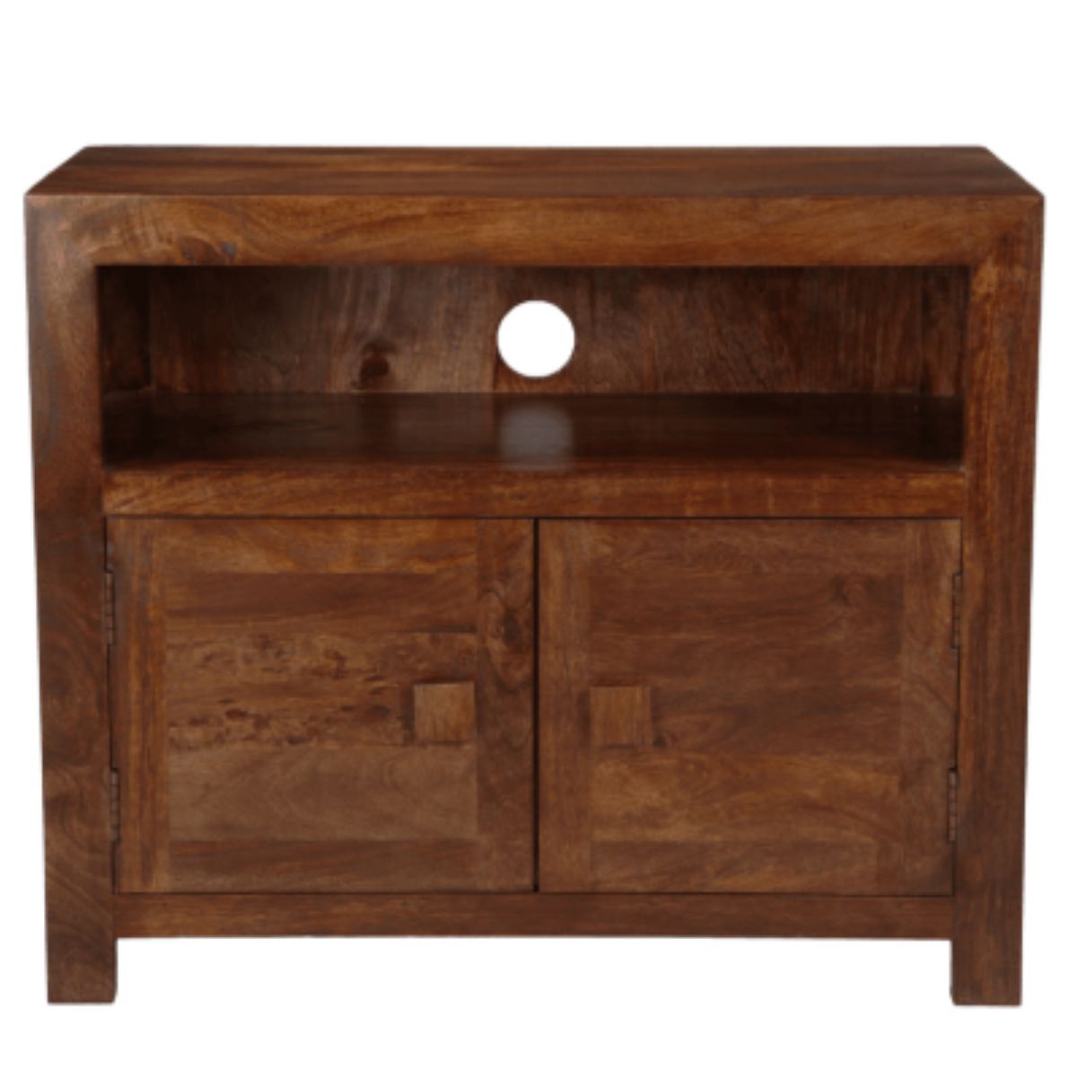 Trade Furniture Mango Wood 90cm 2 Door Media Unit