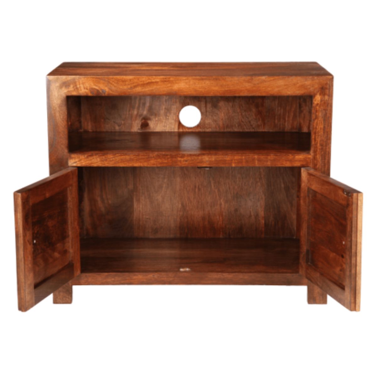 Trade Furniture Mango Wood 90cm 2 Door Media Unit