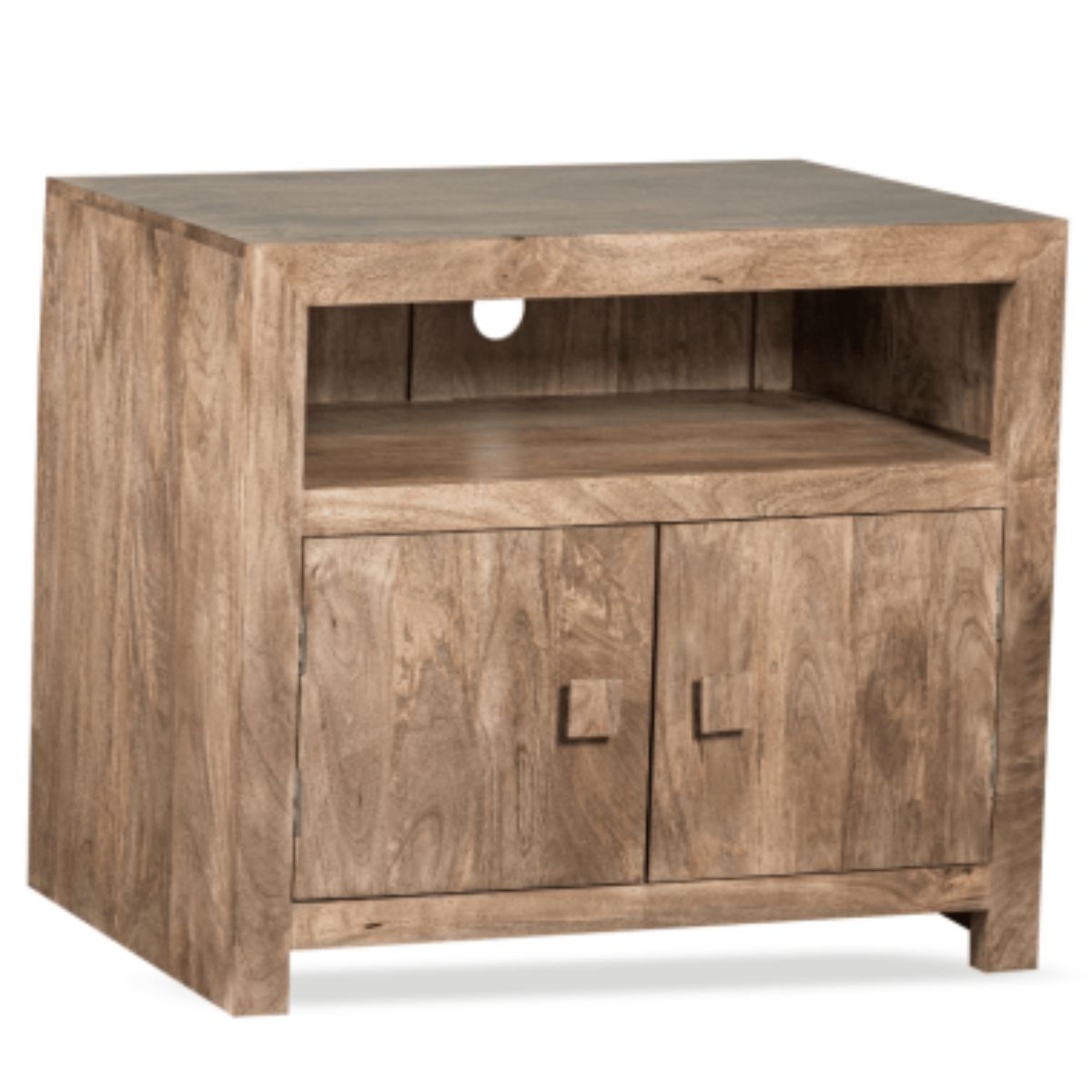 Trade Furniture Mango Wood 90cm 2 Door Media Unit