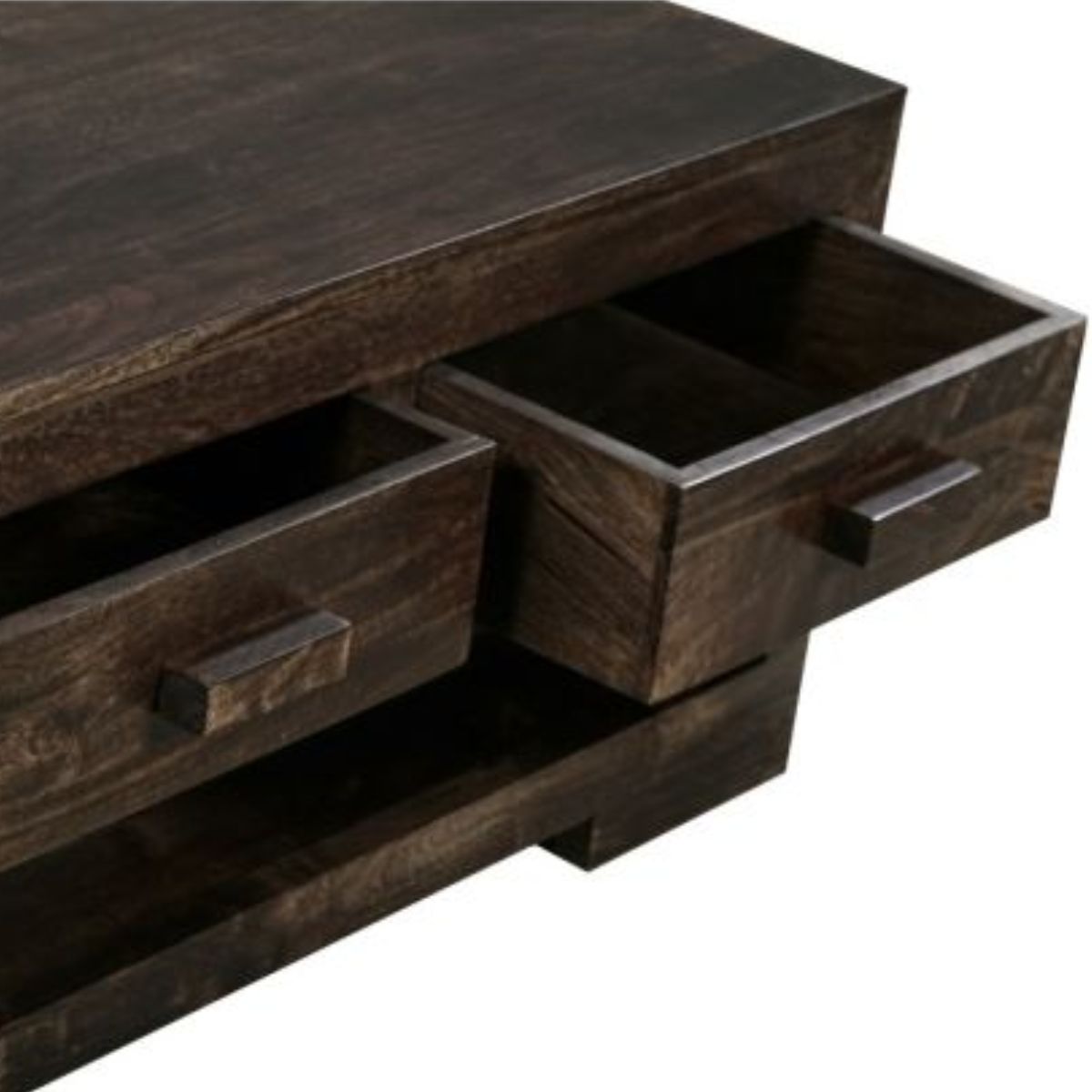 Trade Furniture Mango Wood 90cm 2 Drawer Coffee Table