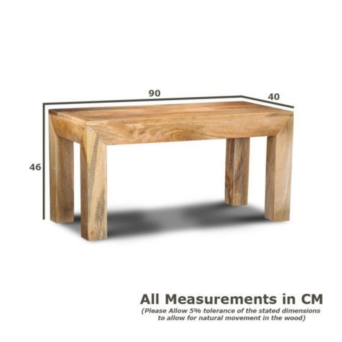 Trade Furniture Mango Wood 90cm Bench
