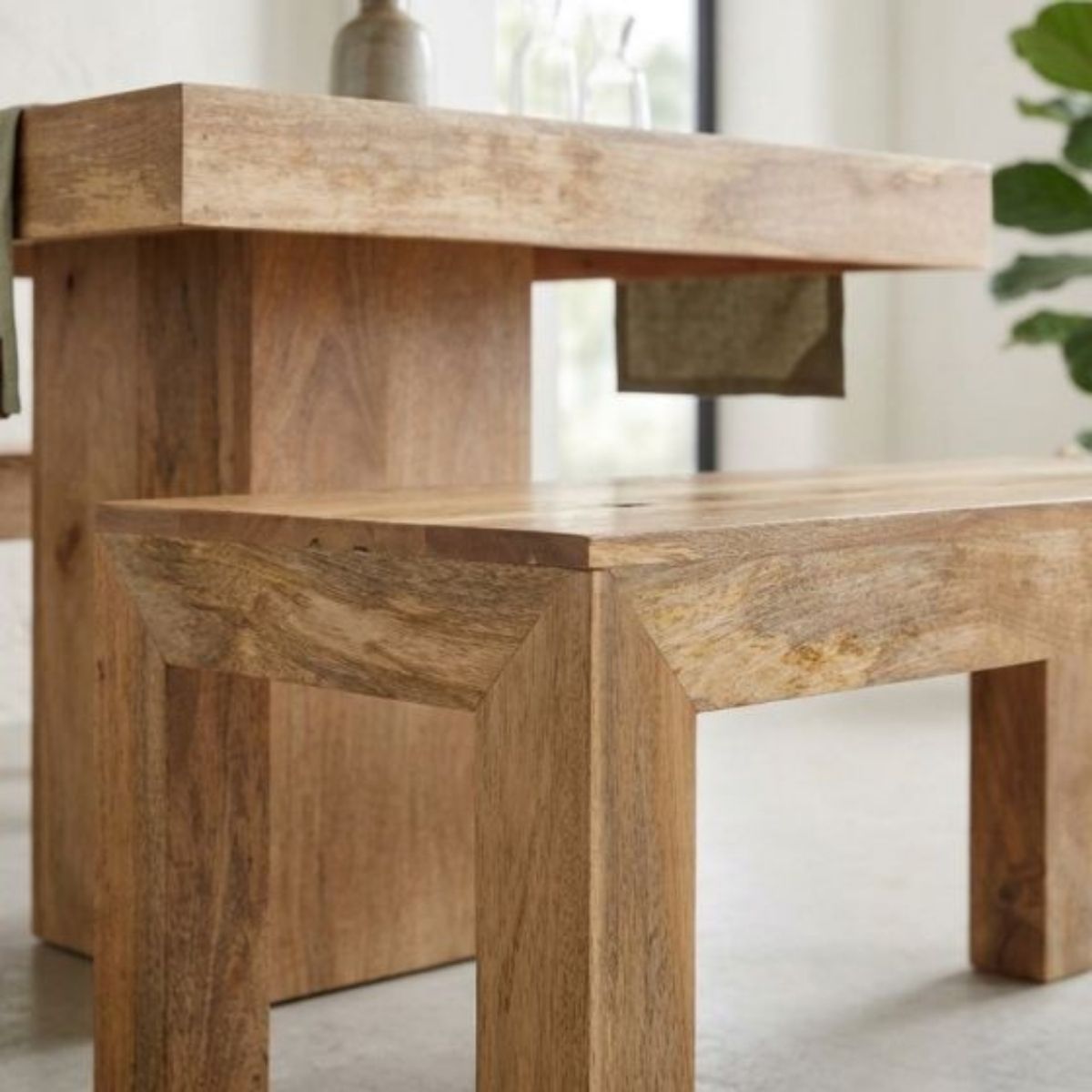 Trade Furniture Mango Wood 90cm Bench