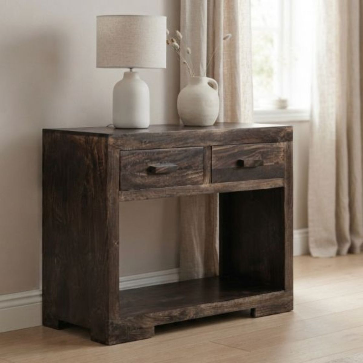 Trade Furniture Mango Wood 90cm Console Table