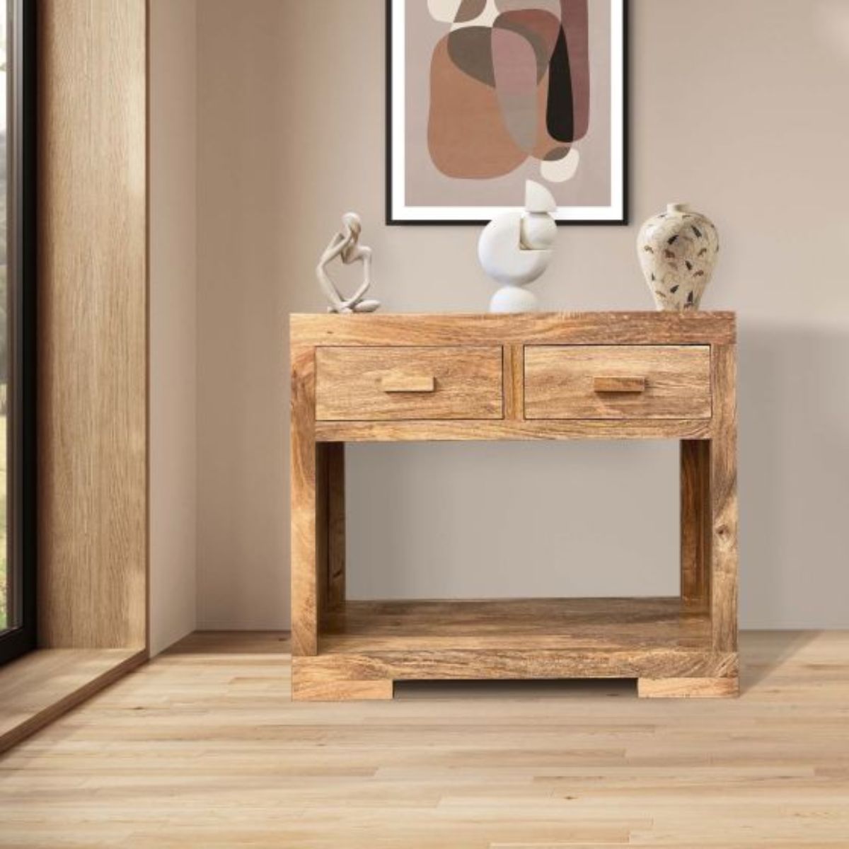 Trade Furniture Mango Wood 90cm Console Table