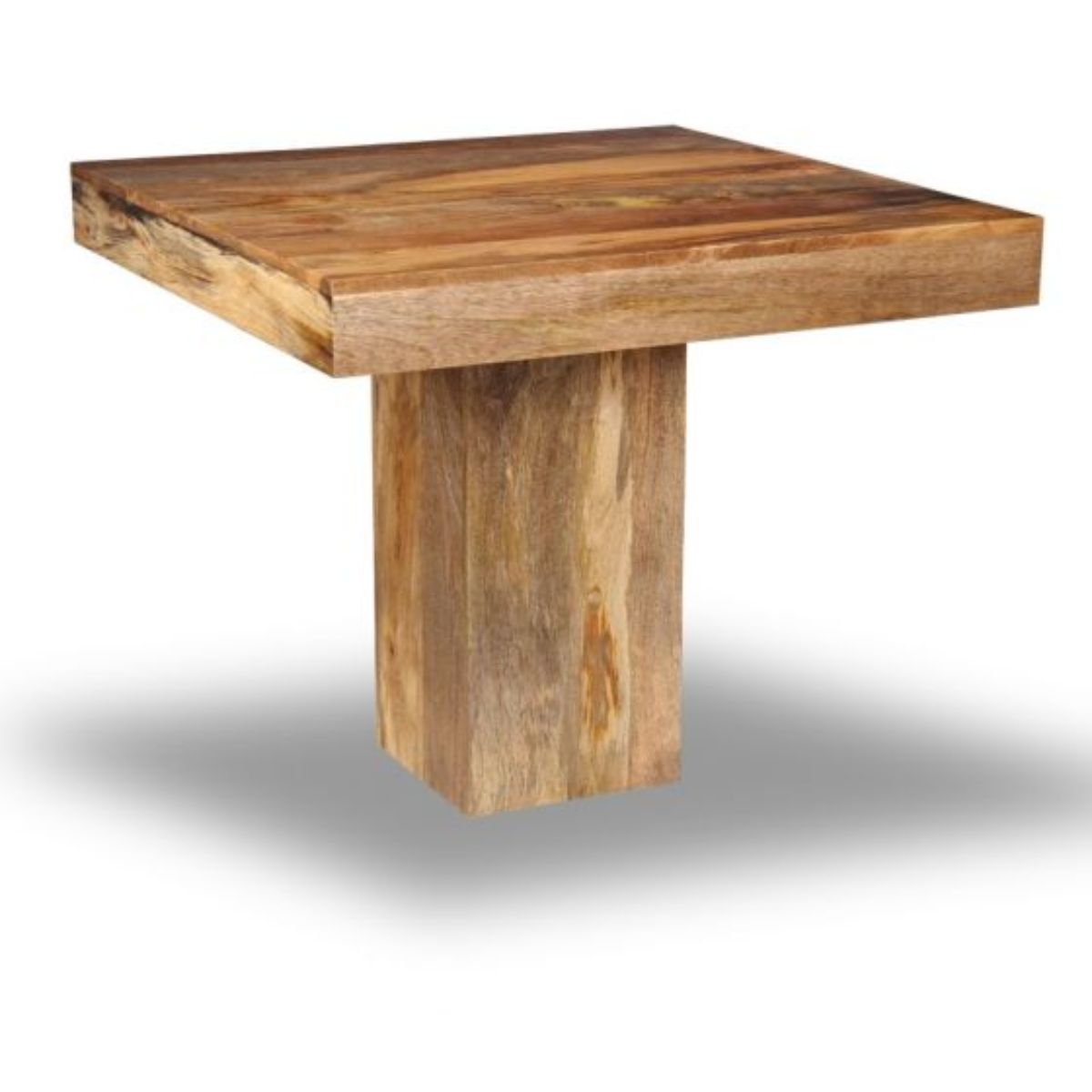Trade Furniture Mango Wood 90cm Cube Dining Table