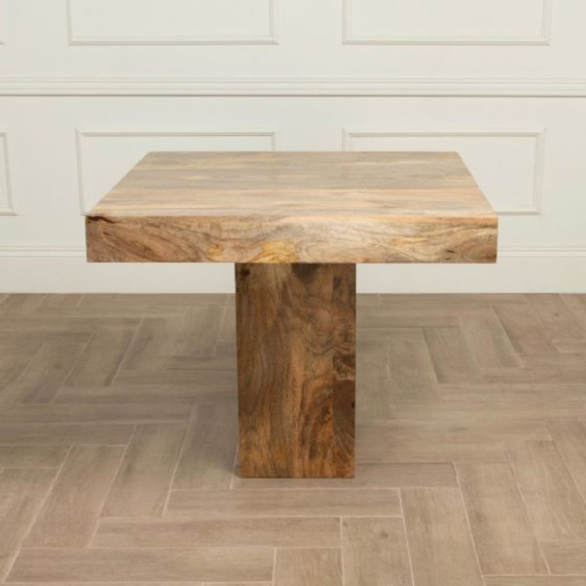 Trade Furniture Mango Wood 90cm Cube Dining Table