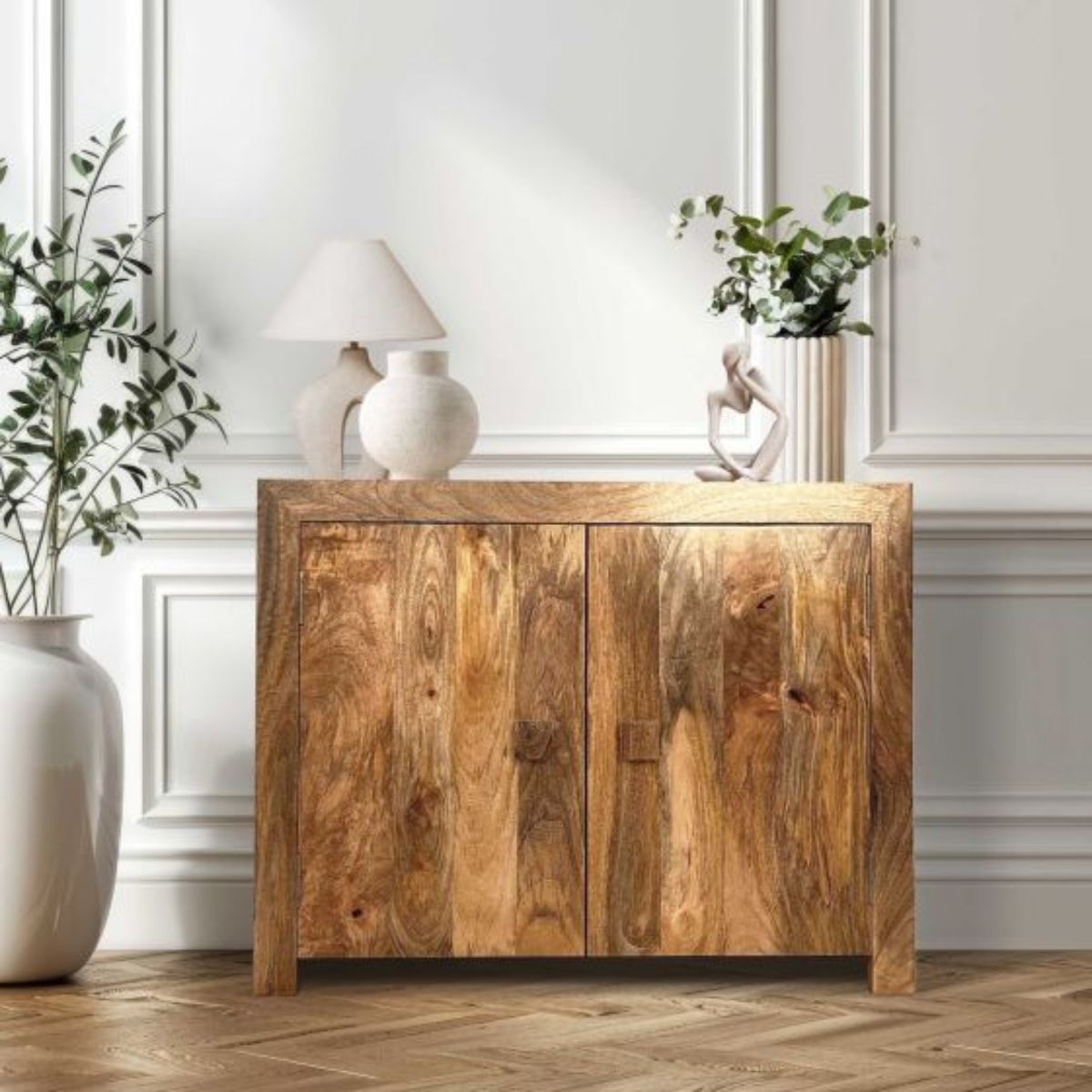 Trade Furniture Mango Wood 96cm 2 Door Sideboard