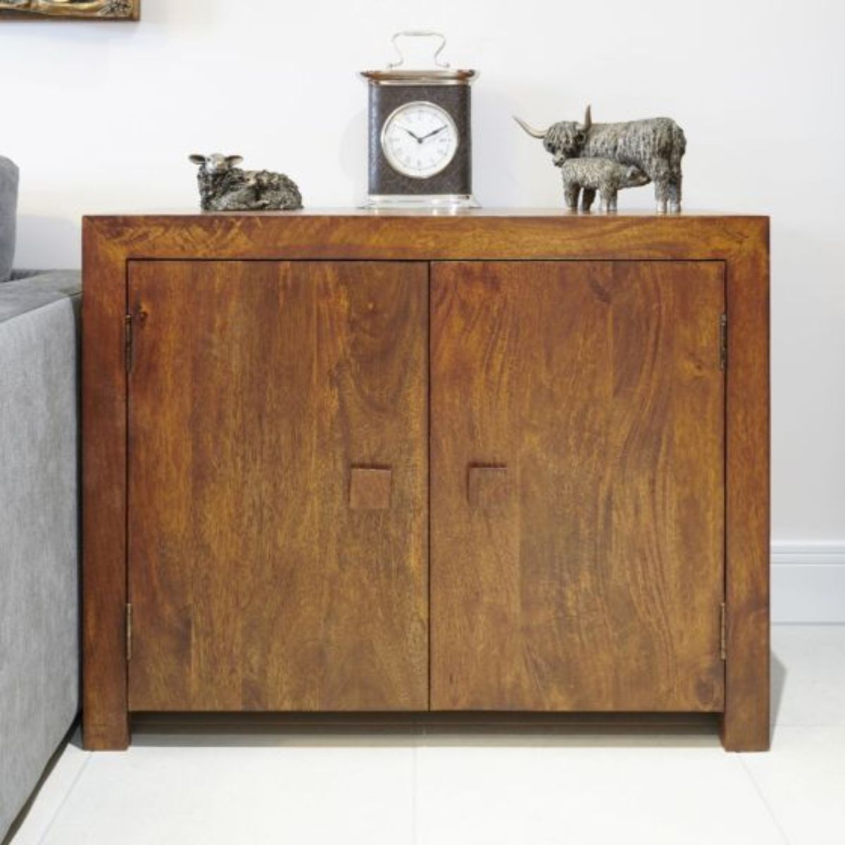 Trade Furniture Mango Wood 96cm 2 Door Sideboard