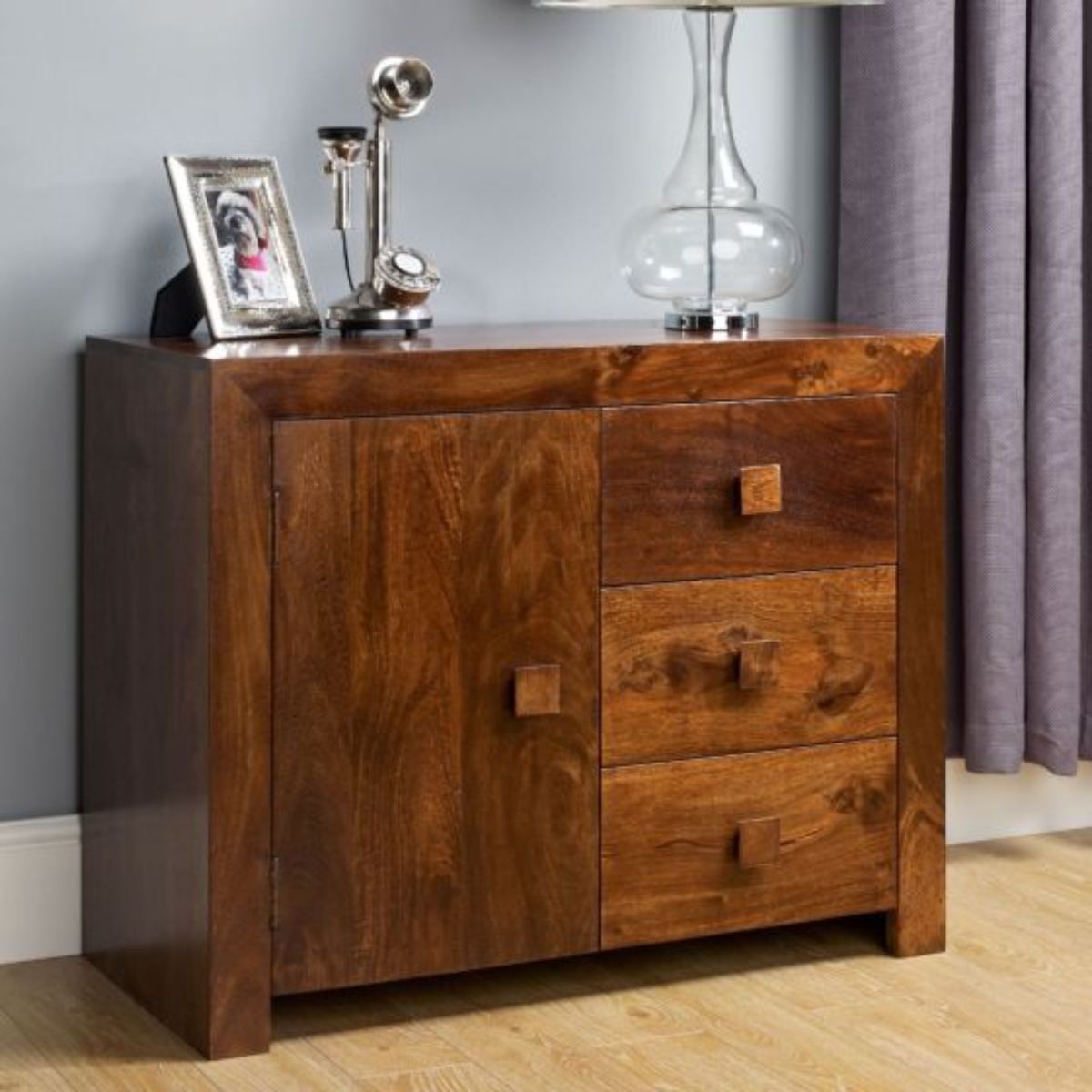 Trade Furniture Mango Wood 96cm Sideboard