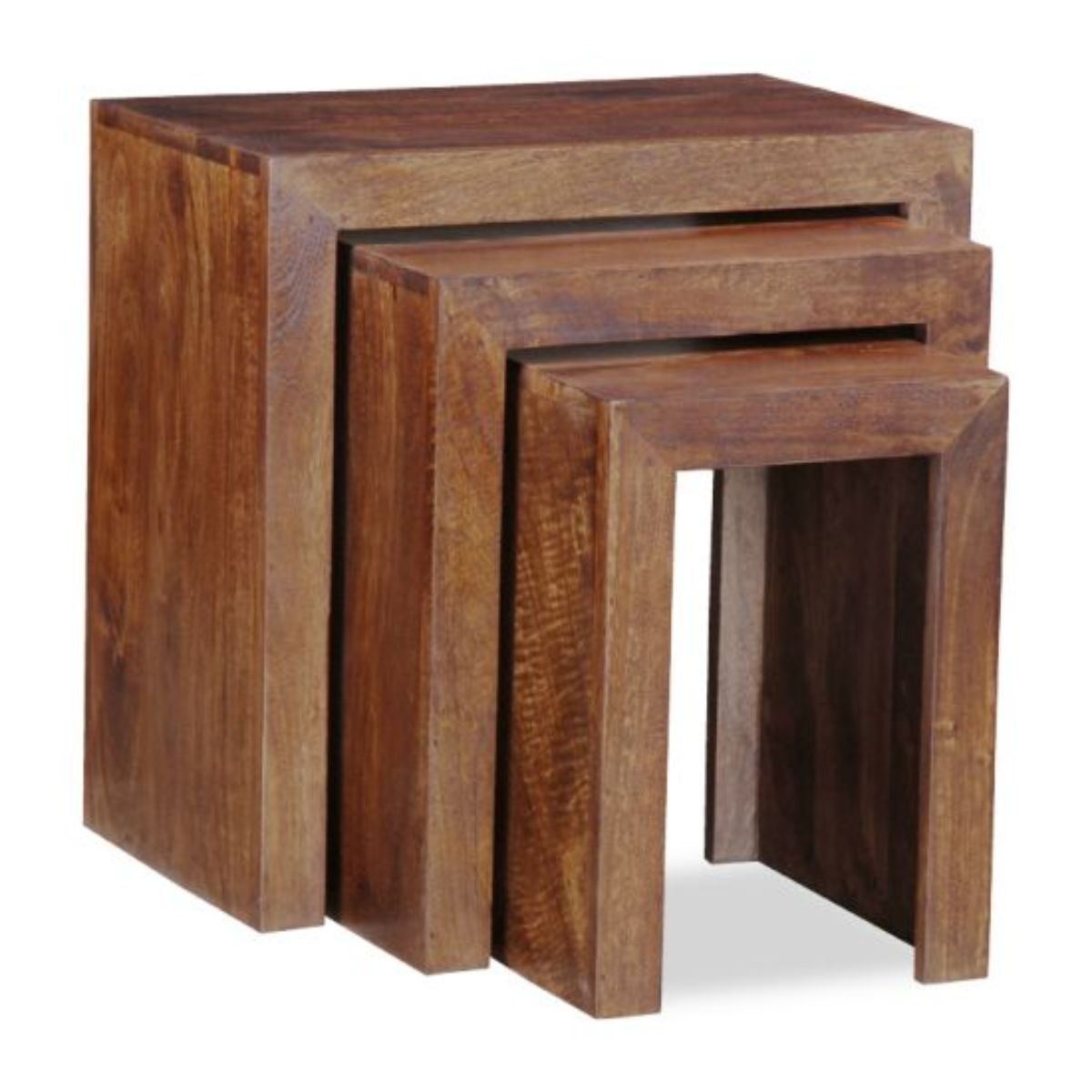 Trade Furniture Mango Wood Chunky Nest