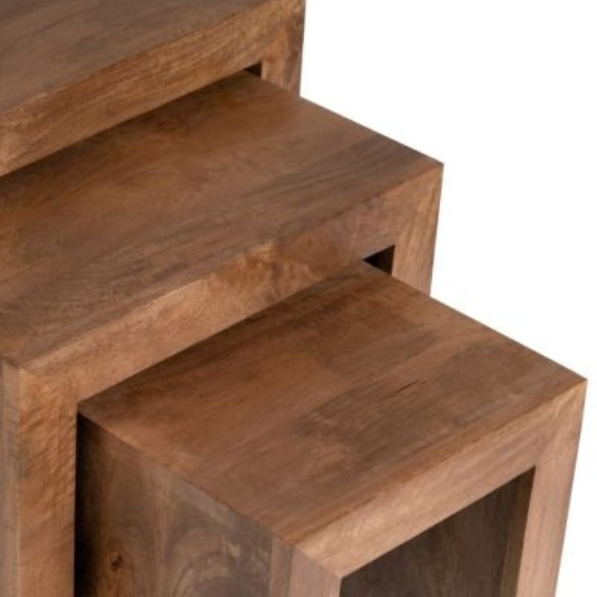 Trade Furniture Mango Wood Chunky Nest