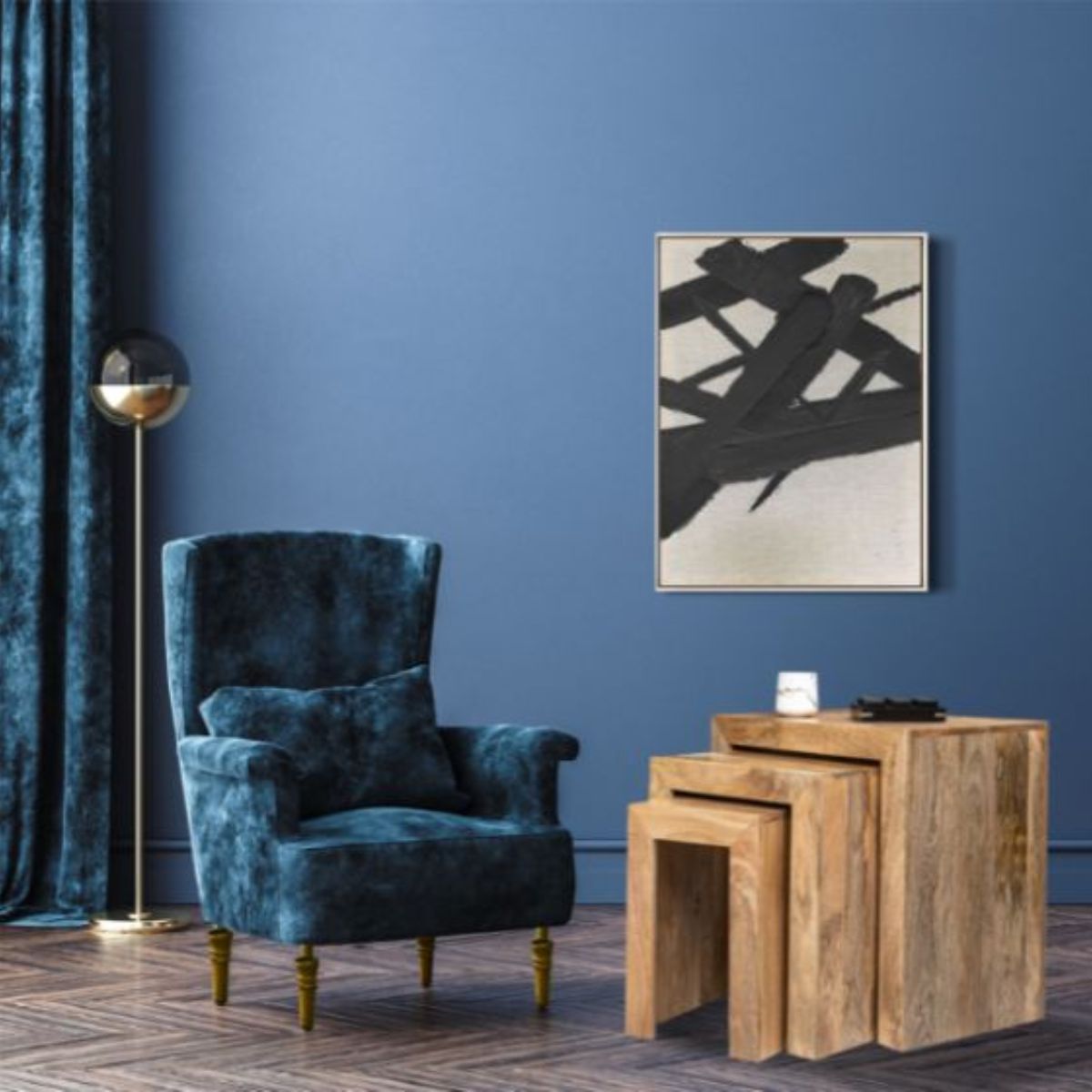 Trade Furniture Mango Wood Chunky Nest