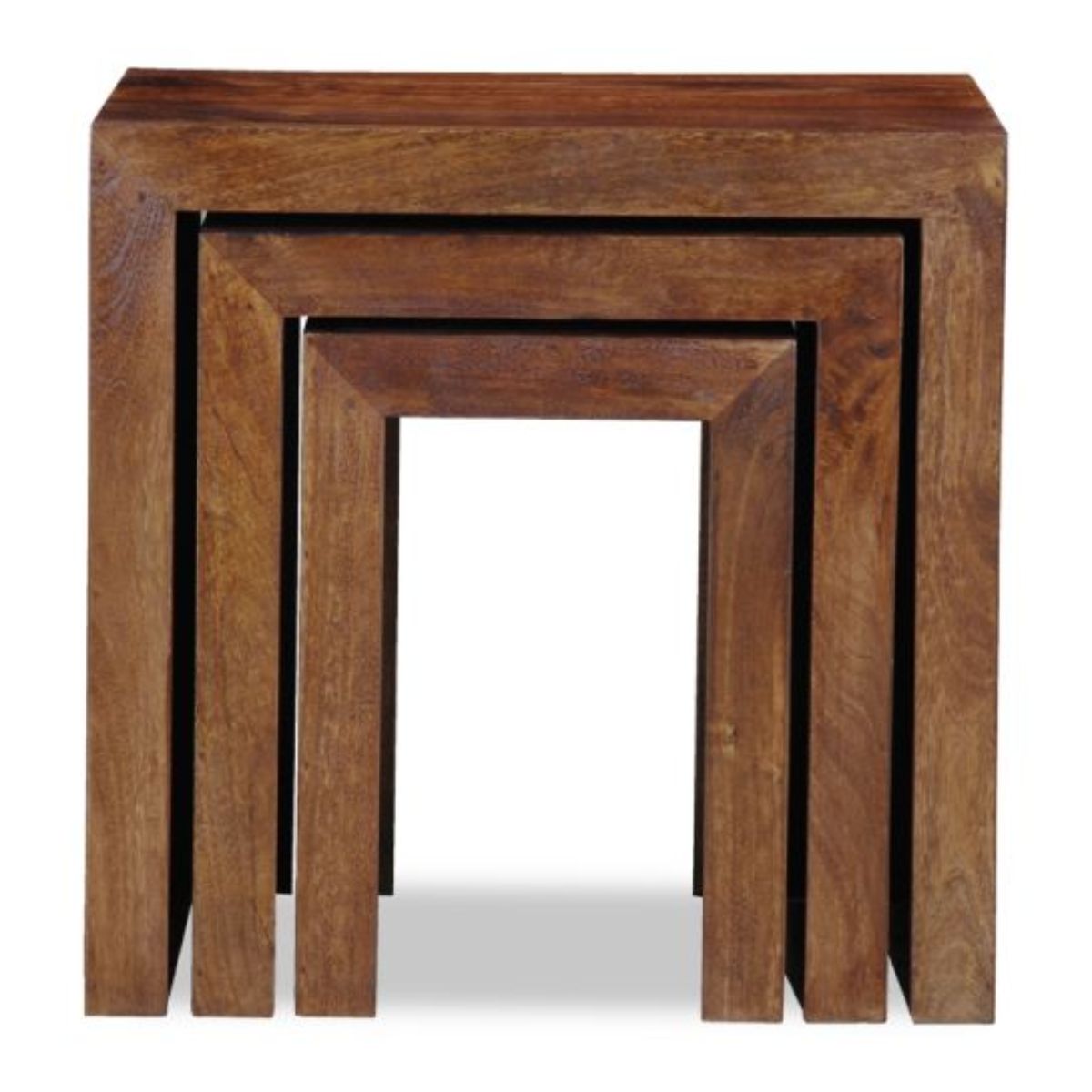 Trade Furniture Mango Wood Chunky Nest