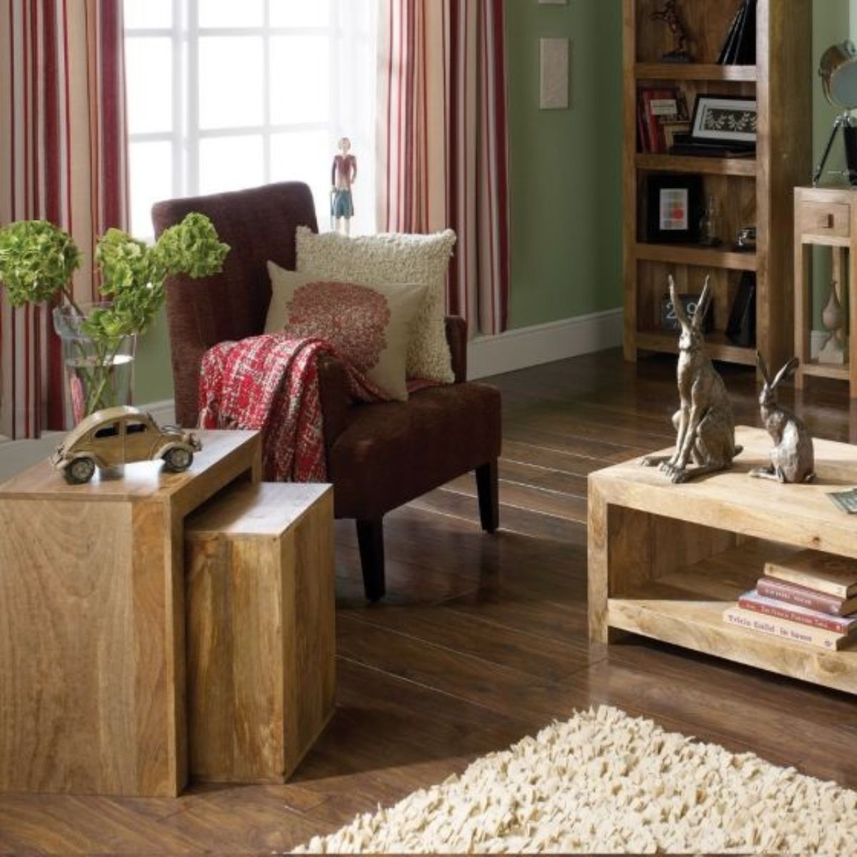 Trade Furniture Mango Wood Cube Nest