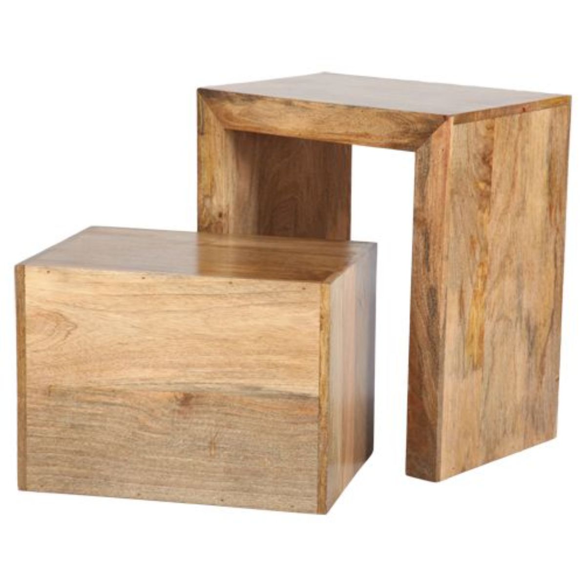 Trade Furniture Mango Wood Cube Nest