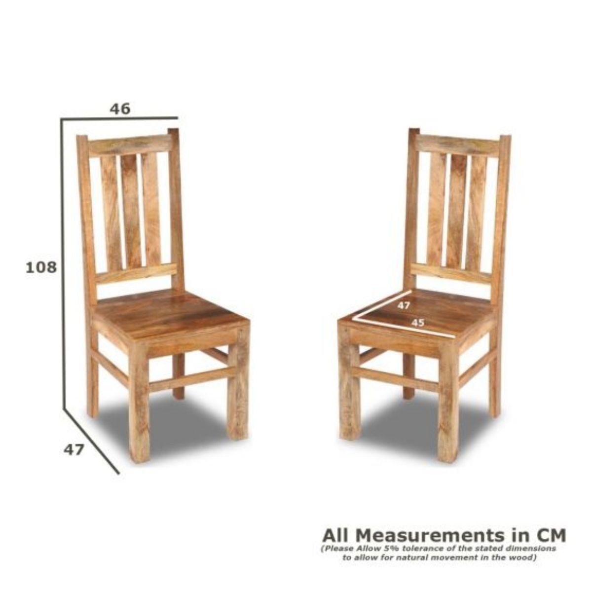 Trade Furniture Mango Wood Dining Chair
