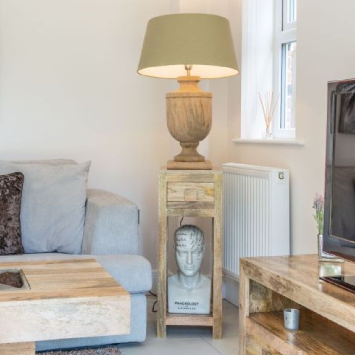 Trade Furniture Mango Wood Lamp Table