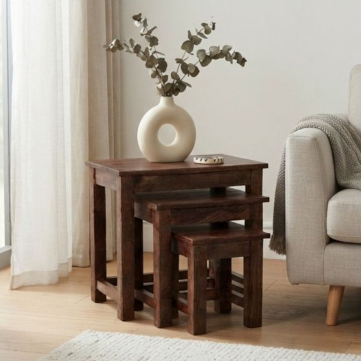 Trade Furniture Mango Wood Nest of Tables