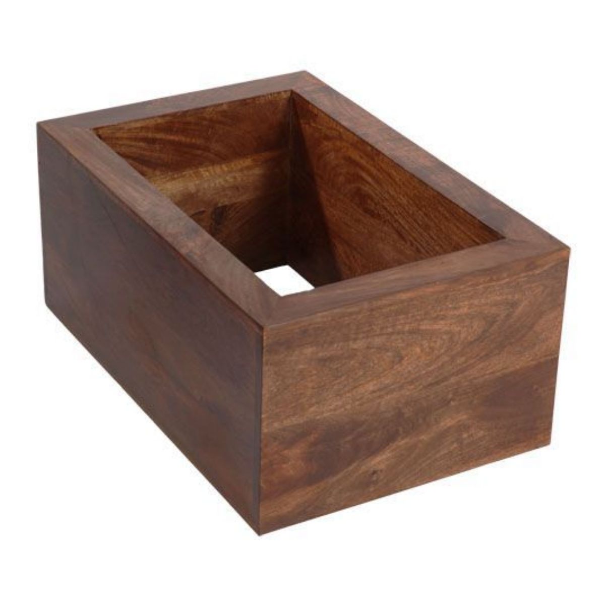 Trade Furniture Mango Wood Rectangular Cube