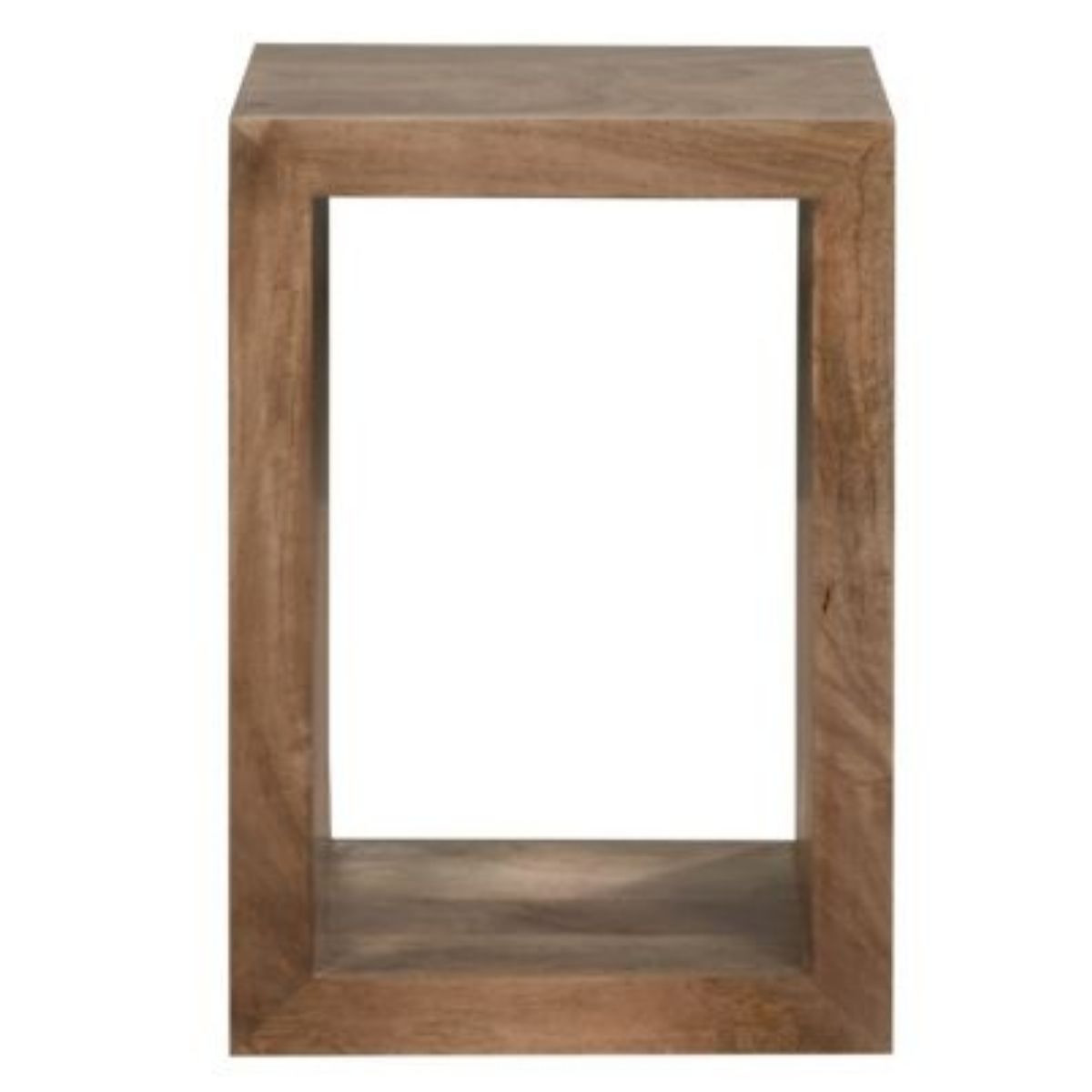 Trade Furniture Mango Wood Rectangular Cube