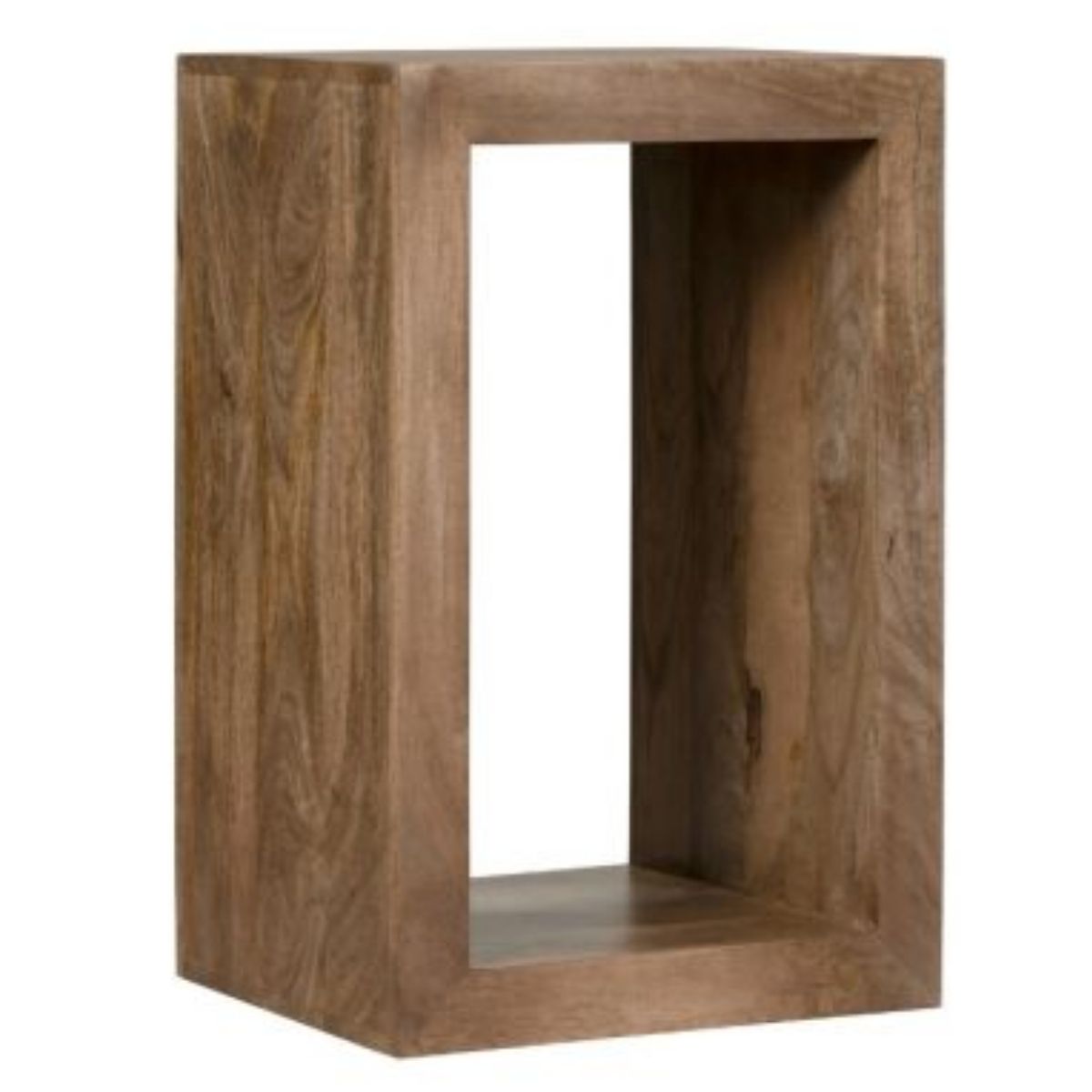 Trade Furniture Mango Wood Rectangular Cube