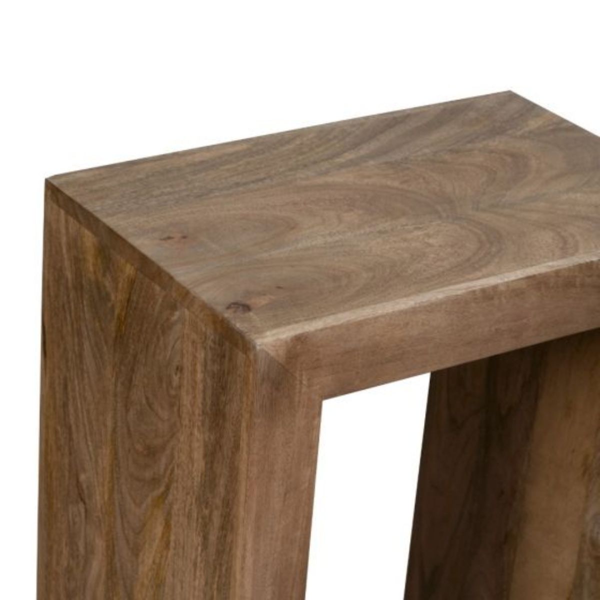Trade Furniture Mango Wood Rectangular Cube