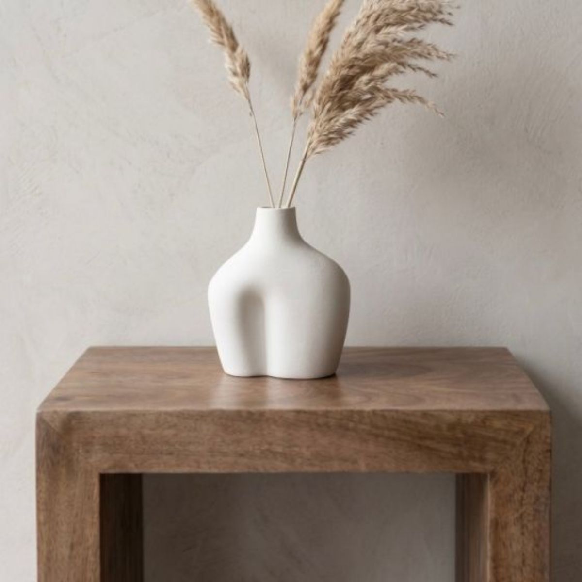 Trade Furniture Mango Wood Rectangular Cube