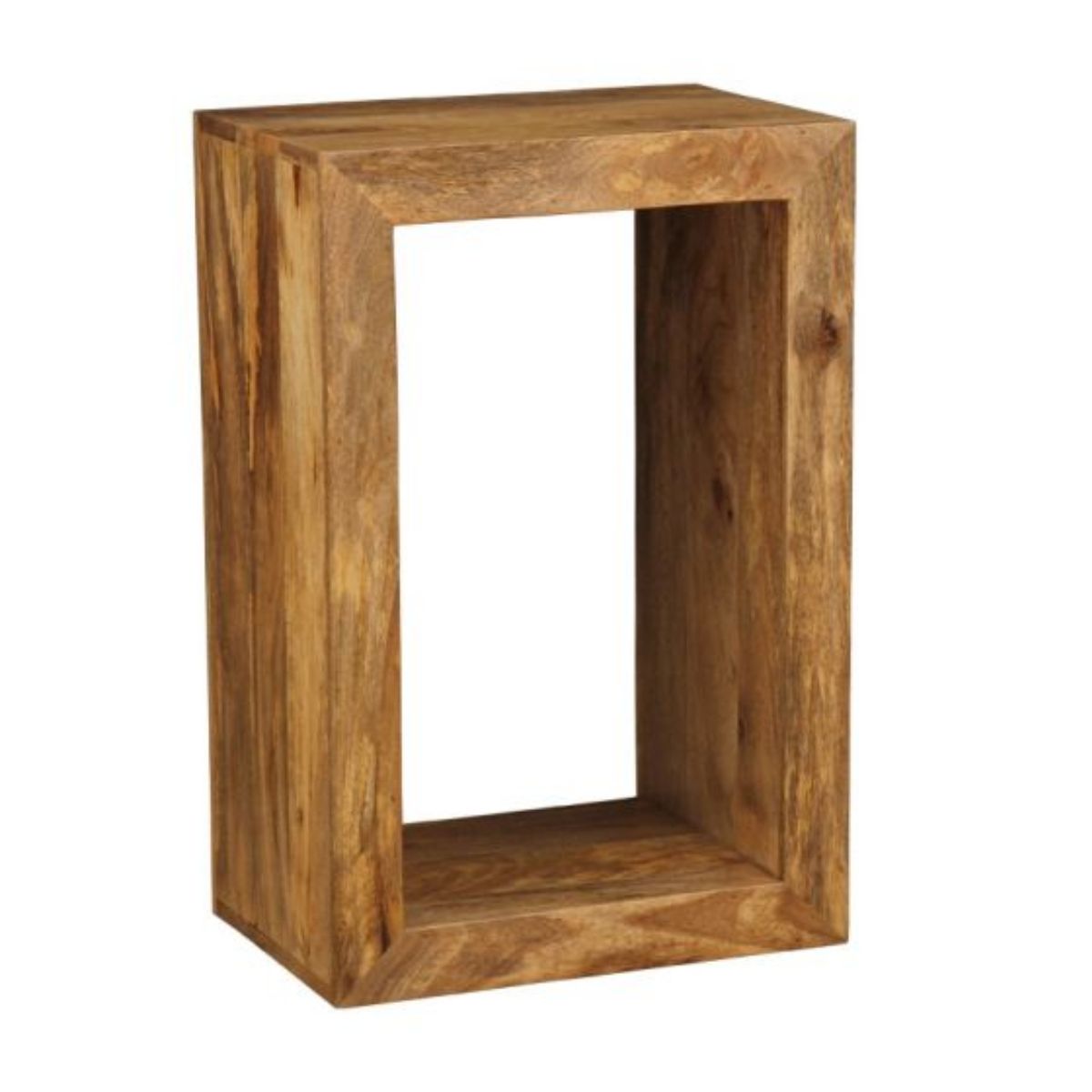 Trade Furniture Mango Wood Rectangular Cube