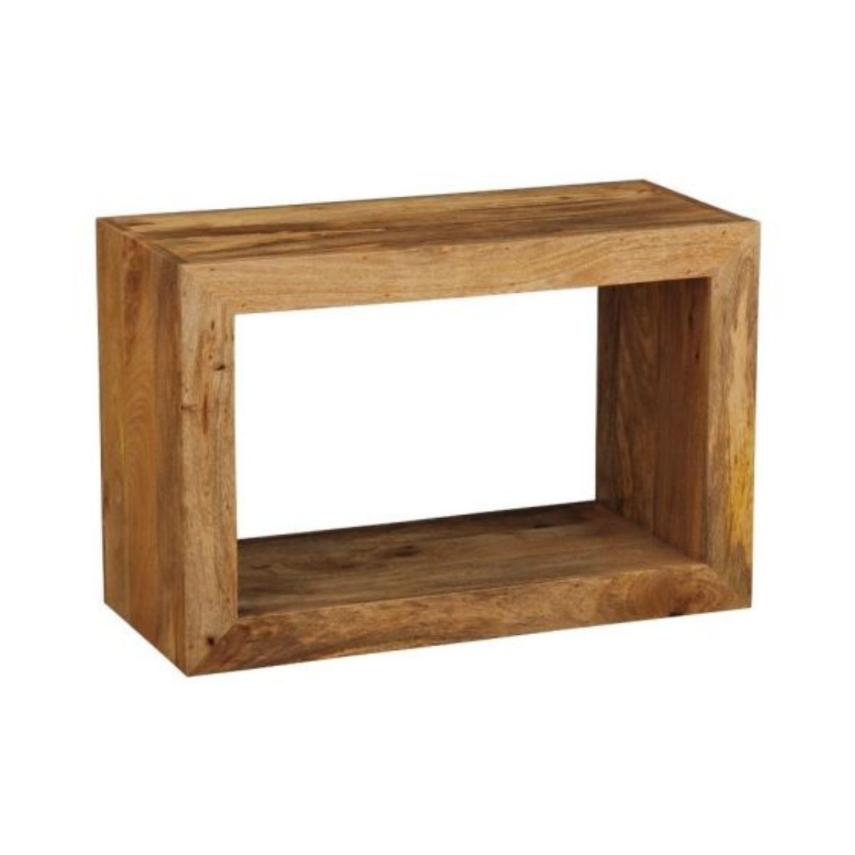 Trade Furniture Mango Wood Rectangular Cube