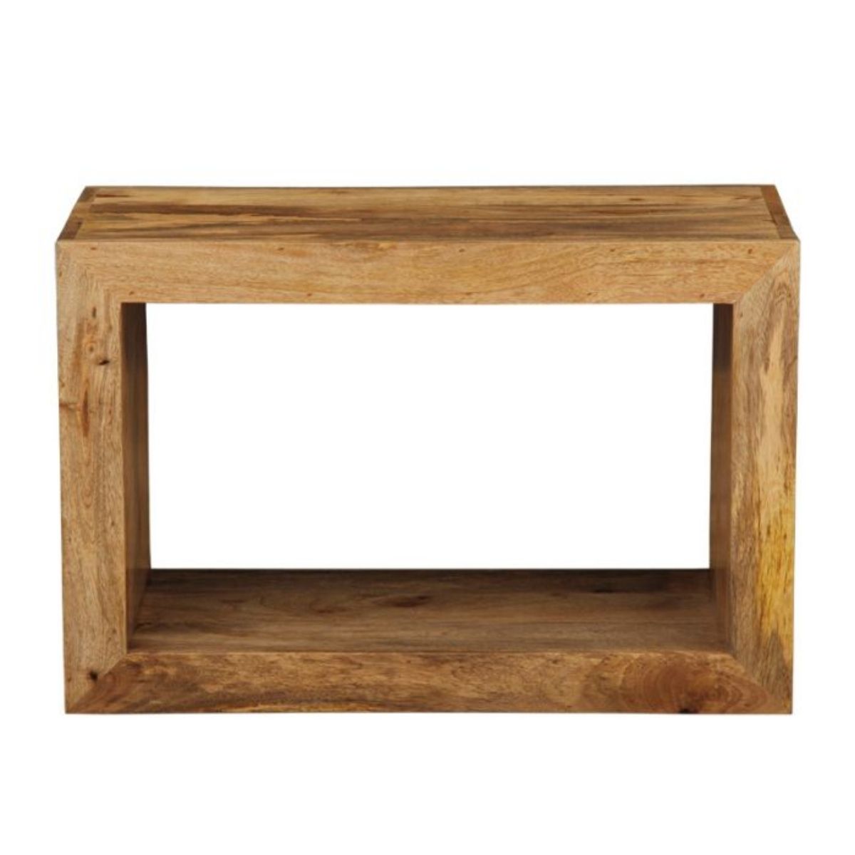 Trade Furniture Mango Wood Rectangular Cube