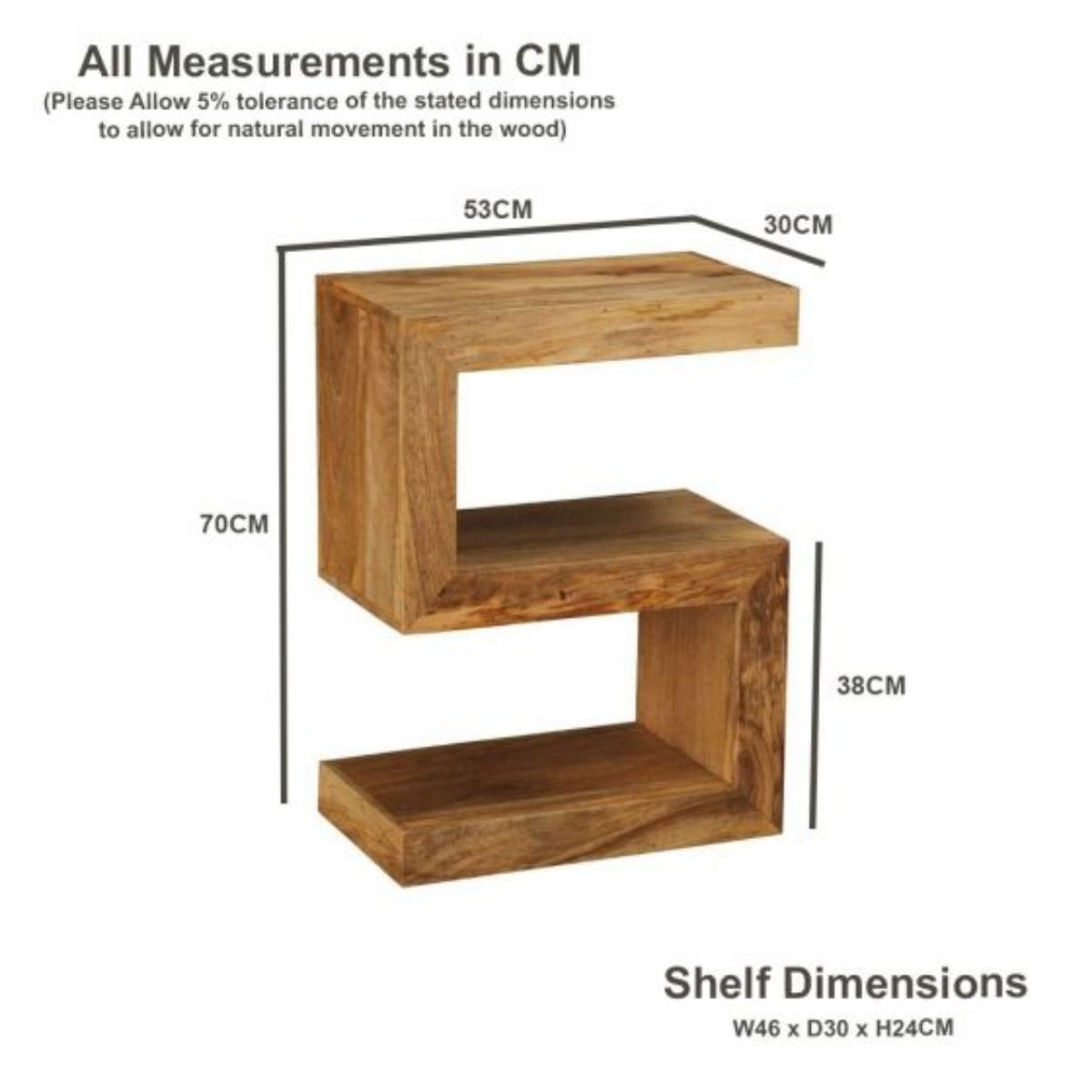 Trade Furniture Mango Wood Side Table (S)