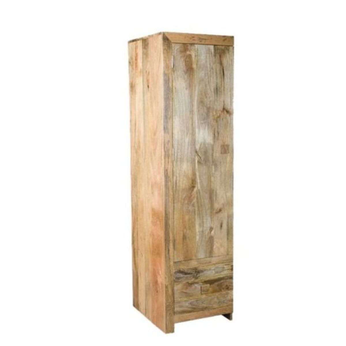 Trade Furniture Mango Wood Single Wardrobe (Left)