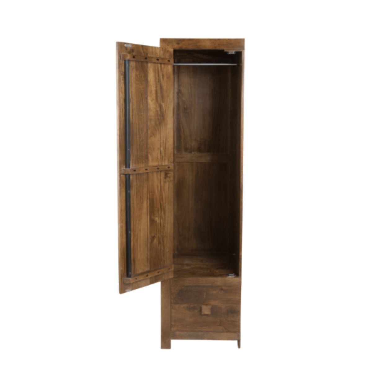 Trade Furniture Mango Wood Single Wardrobe (Left)